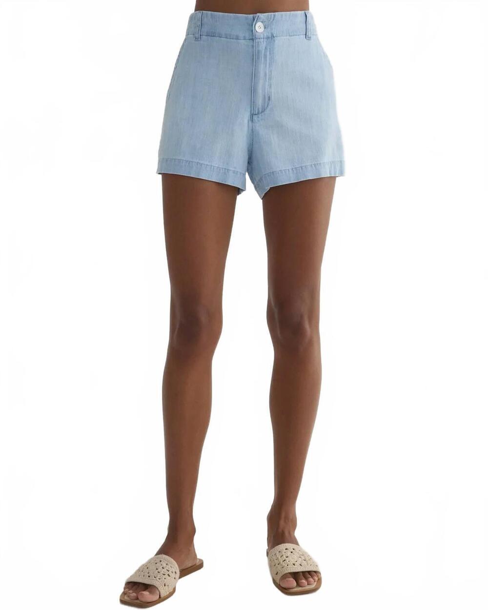 NEW BELLA DAHL elle playa trouser short in coastal capri wash